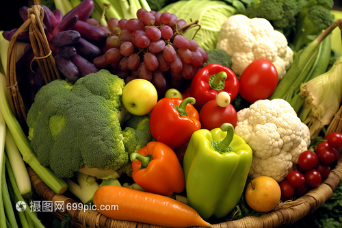 新鮮的蔬菜