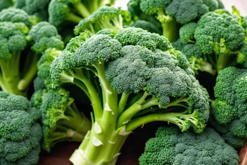 綠色西藍花 健康農(nóng)產(chǎn)品的視覺盛宴